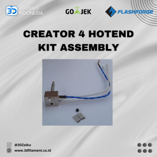 Original Flashforge Creator 4 Hotend Kit Assembly - Left HT 0.6 mm